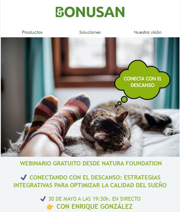 💤 Conecta con el descanso con este webinario gratuito