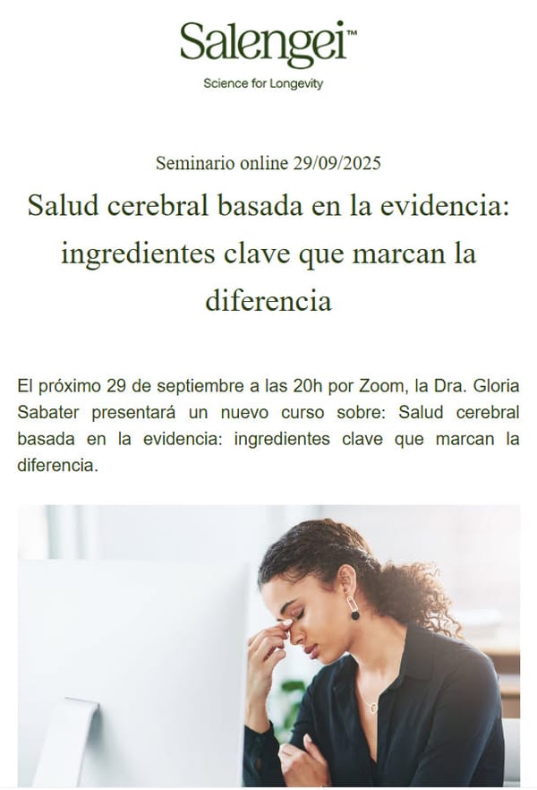 Salud cerebral basada en la evidencia: ingredientes clave que marcan la diferencia