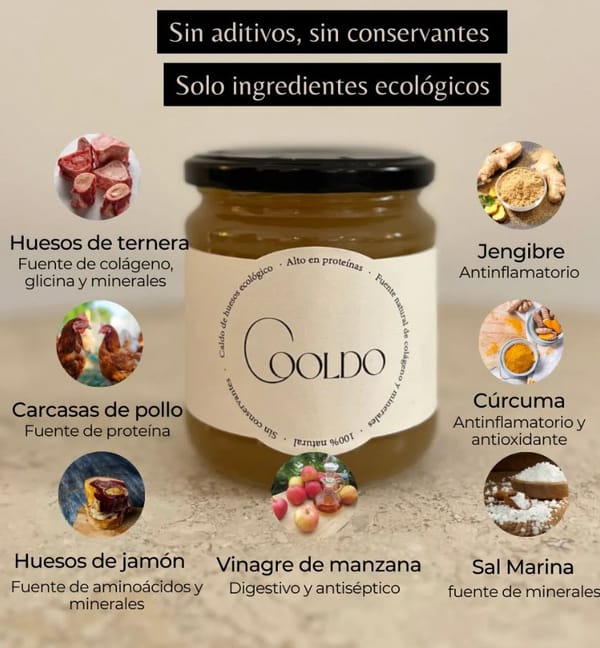 97 - Nuevo laboratorio disponible en MiMédico.com - Caldo Huesos Cooldo