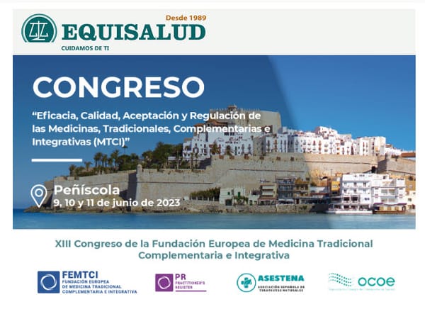 Le esperamos en el XIII Congreso de la Fundación Europea de Medicina Tradicional Complementaria e Integrativa