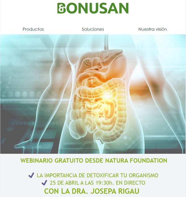 📅 Próximo webinario en directo con la Dra. Rigau: detox