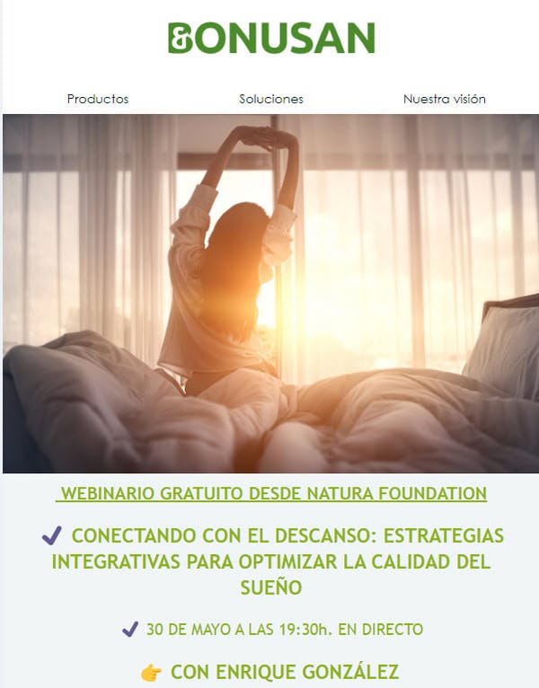 🌙 Mejora la calidad del sueño con este webinario gratis