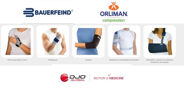 62 Nuevo laboratorio disponible en MiMédico.com ORLIMAN BAUERFEIND FORTA UBIO RICANT DONJOY