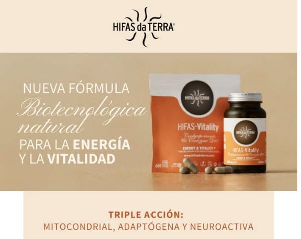 Nuevo Hifas-Vitality: para la fatiga crónica y la falta de energía
