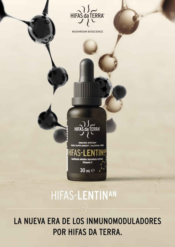 Hifas-Lentinan: nuevo inmunomodulador 100 % Made in Hifas