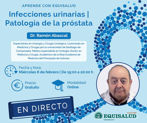 📺 ¿No pudo ver "Infecciones urinarias | Patología de la próstata” con el Dr. Ramón Abascal?