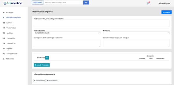 5 Prescripcion Express o Anónima
