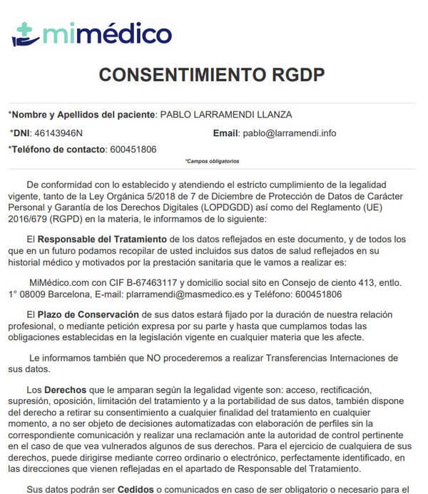 16 Alta Paciente RGPD - CheckIn MiMédico.com