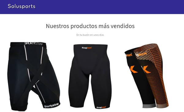 61 Nuevo laboratorio disponible en MiMédico.com SALUSPORT JUPYSTRAP
