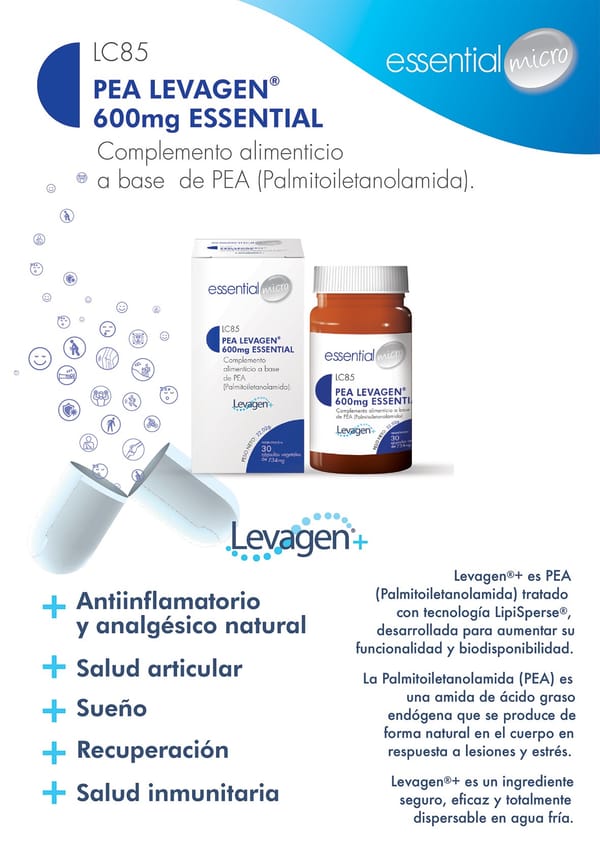 PEA LEVAGEN 600 mg ESSENTIAL