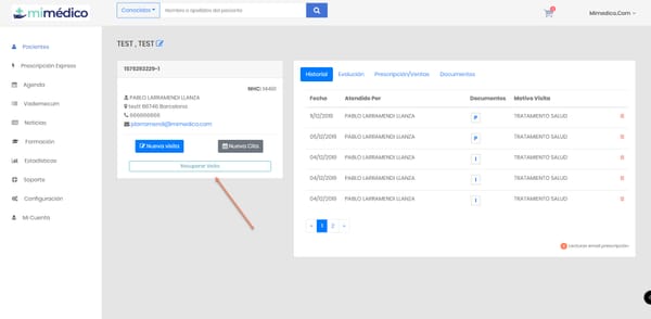 21 Recuperación Visita / Autoguardado