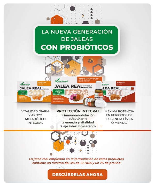 Prueba las nuevas jaleas reales con probióticos 🟠 Más energía, más bienestar