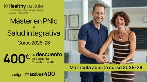 ✅ Matrícula abierta para nuestro Máster en PNIc y Salud Integrativa😀👍