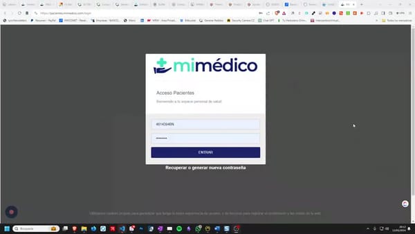 Proceso de compra y repetición de compra paciente en MiMedico.com
