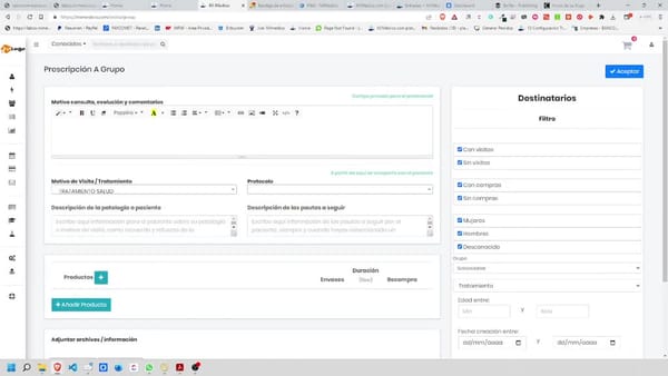 Grupos de pacientes en MiMedico.com