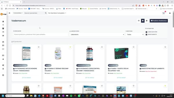 116 - Mejora visualización y navegación apartado Vademecum
