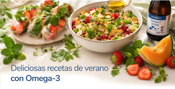 Recetas de verano + Omega-3: la combinación perfecta